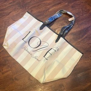 2022 Victorias Secret Pink Stripped Tote bag